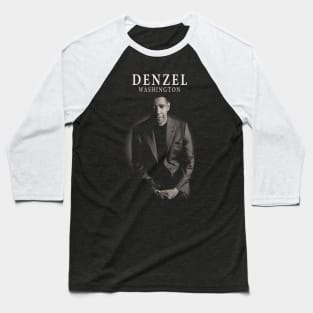 Denzel Washington Vintage Baseball T-Shirt